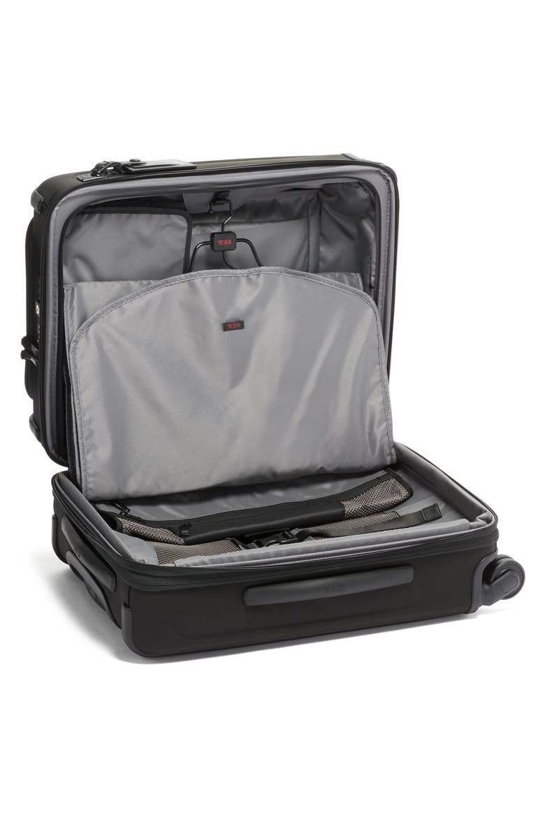 Alpha Dual Access Carry-On, Alternate, color, BLACK