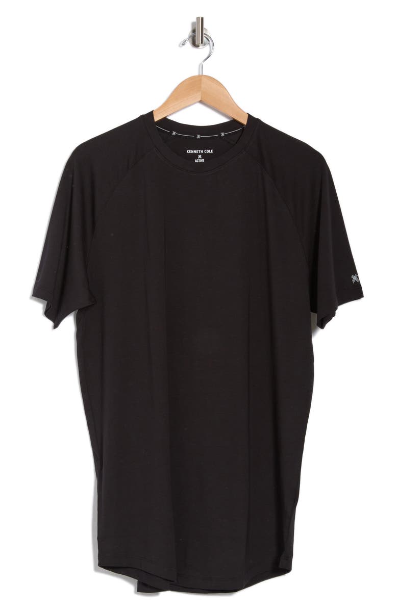 Kenneth Cole Stretch Cotton Activewear T-Shirt, Alternate, color, 