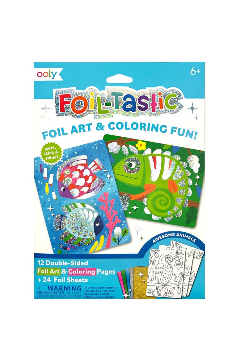 Foiltastic Foil Art & Coloring Set, Main, color, Multicolored