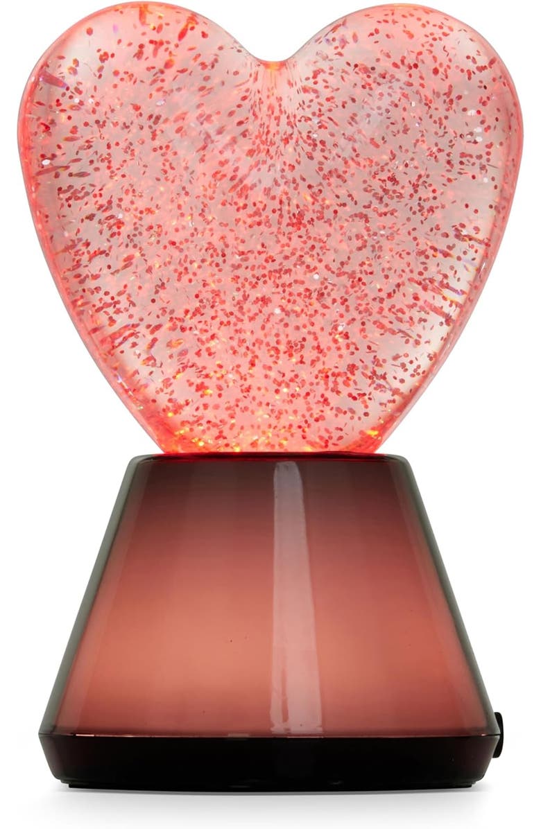 TREND TECH Glitter Heart Bluetooth Speaker, Alternate, color, NO COLOR
