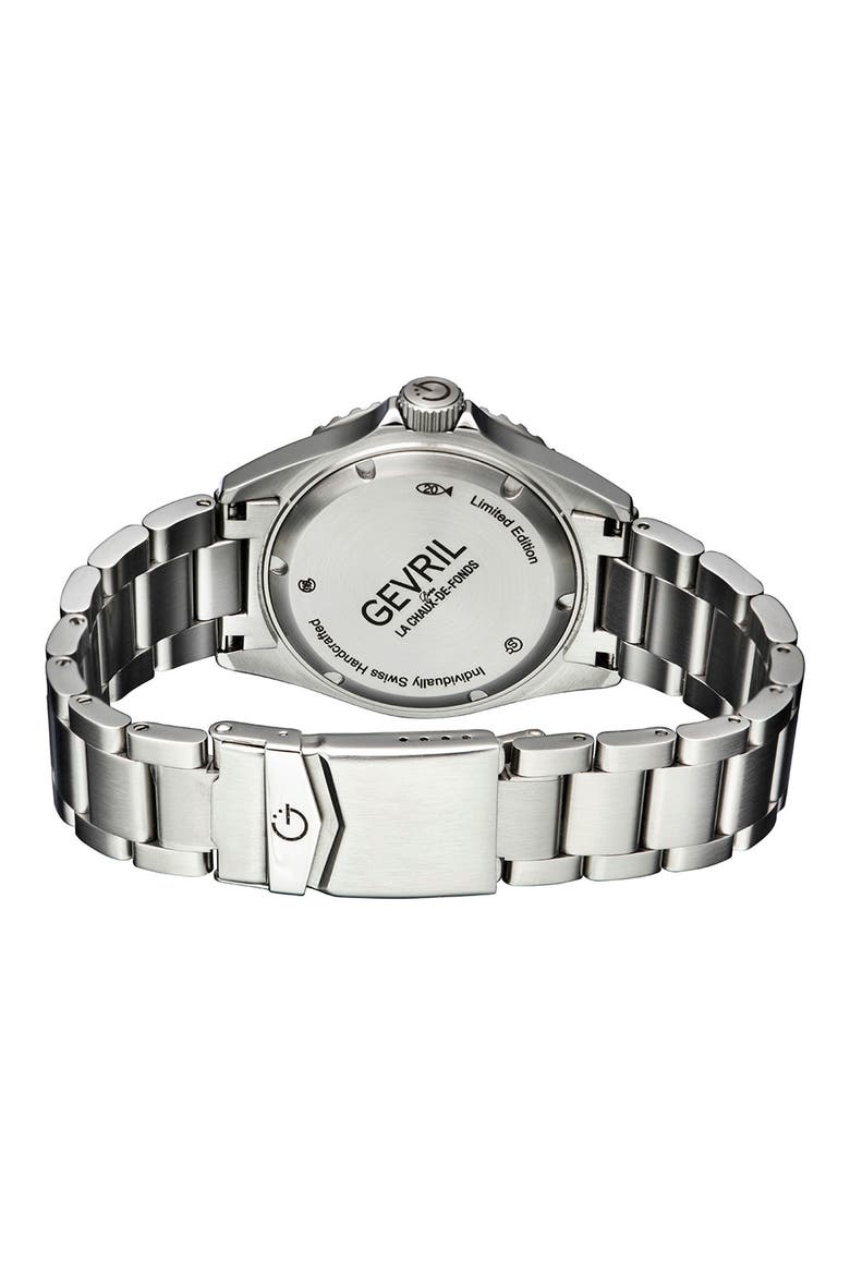Wall Street Chronograph Bracelet Watch, 43mm, Alternate, color, SILVER