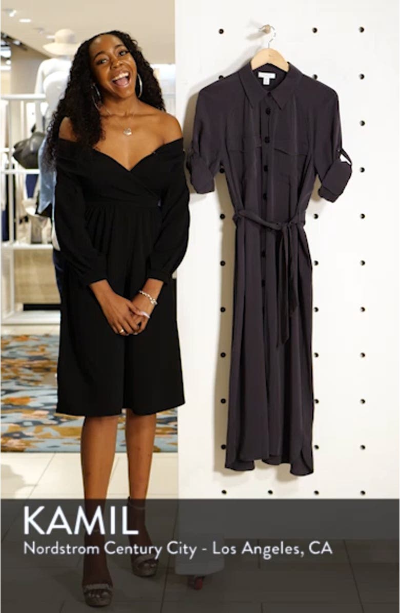 Utility Midi Shirtdress, sales video thumbnail