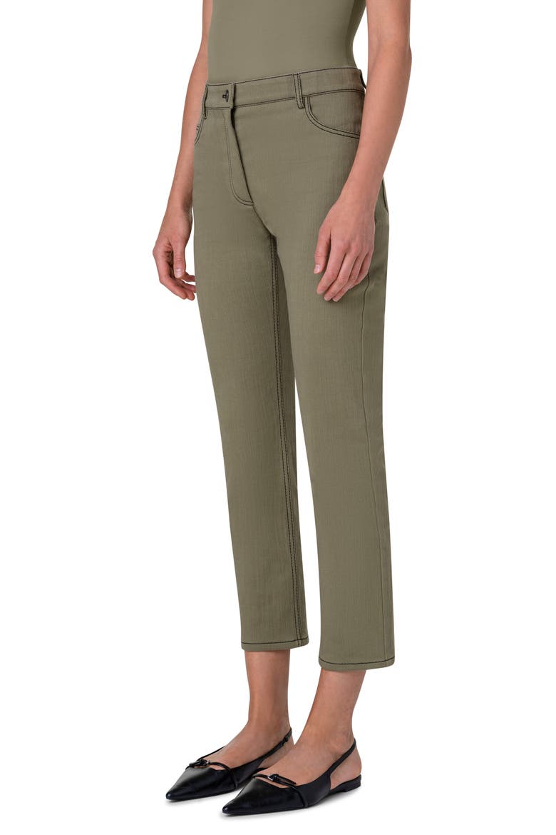 Maru Tapered Leg Ankle Jeans, Alternate, color, SAGE