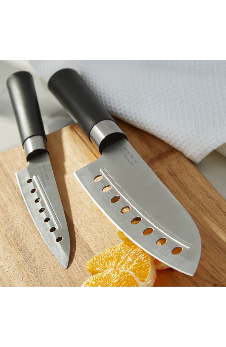 BergHOFF DiNA Codon 3-Piece Knife Set, Alternate, color, Black