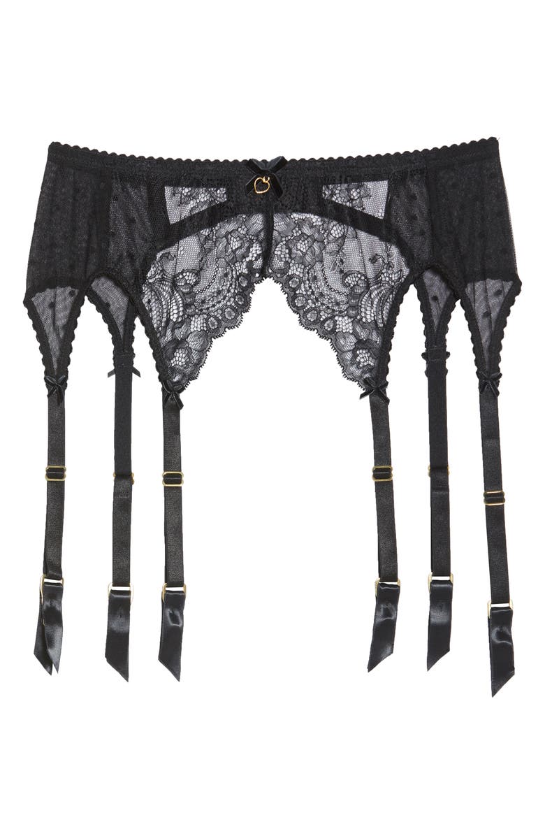 Dita Von Teese Fiamma Suspender Belt, Alternate, color, Black