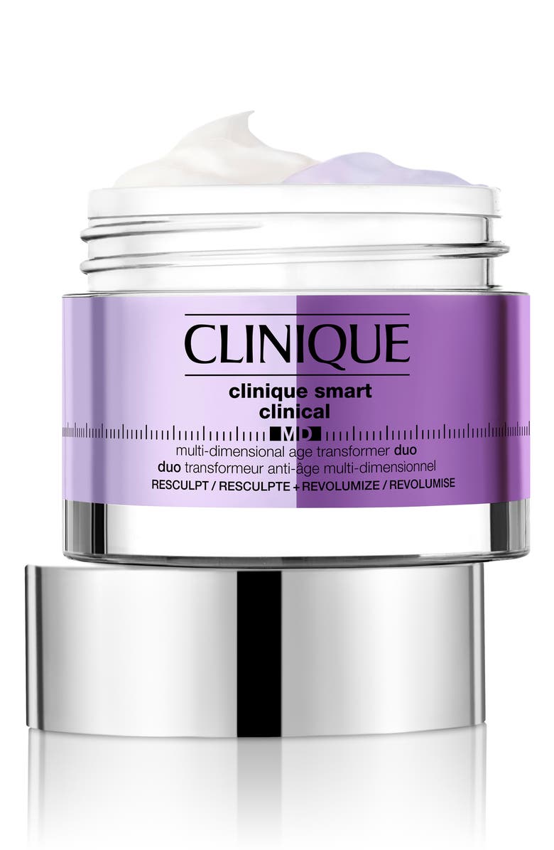 Clinique Smart Clinical<sup>™</sup> MD Multi-Dimensional Age Transformer Moisturizing Duo Resculpt + Revolumize, Alternate, color,