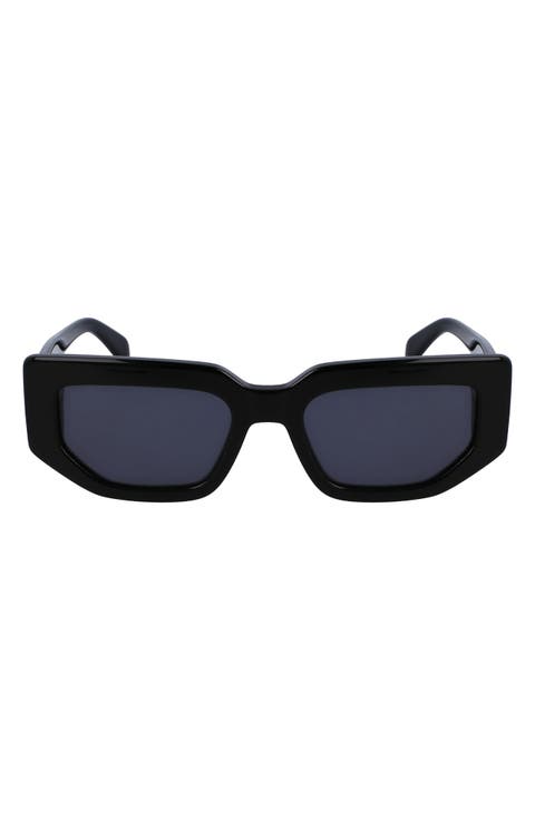 Kennet 54mm Rectangular Sunglasses