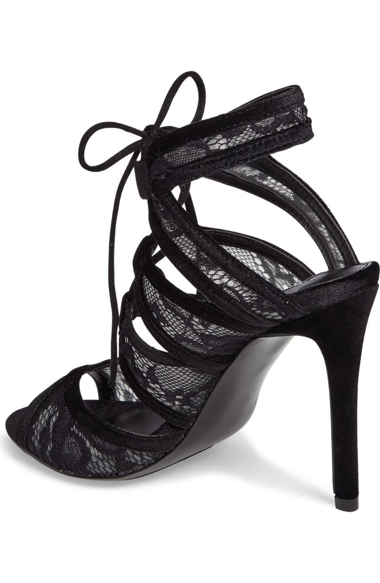 Steve Madden Laela Ghillie Lace Sandal, Alternate, color,