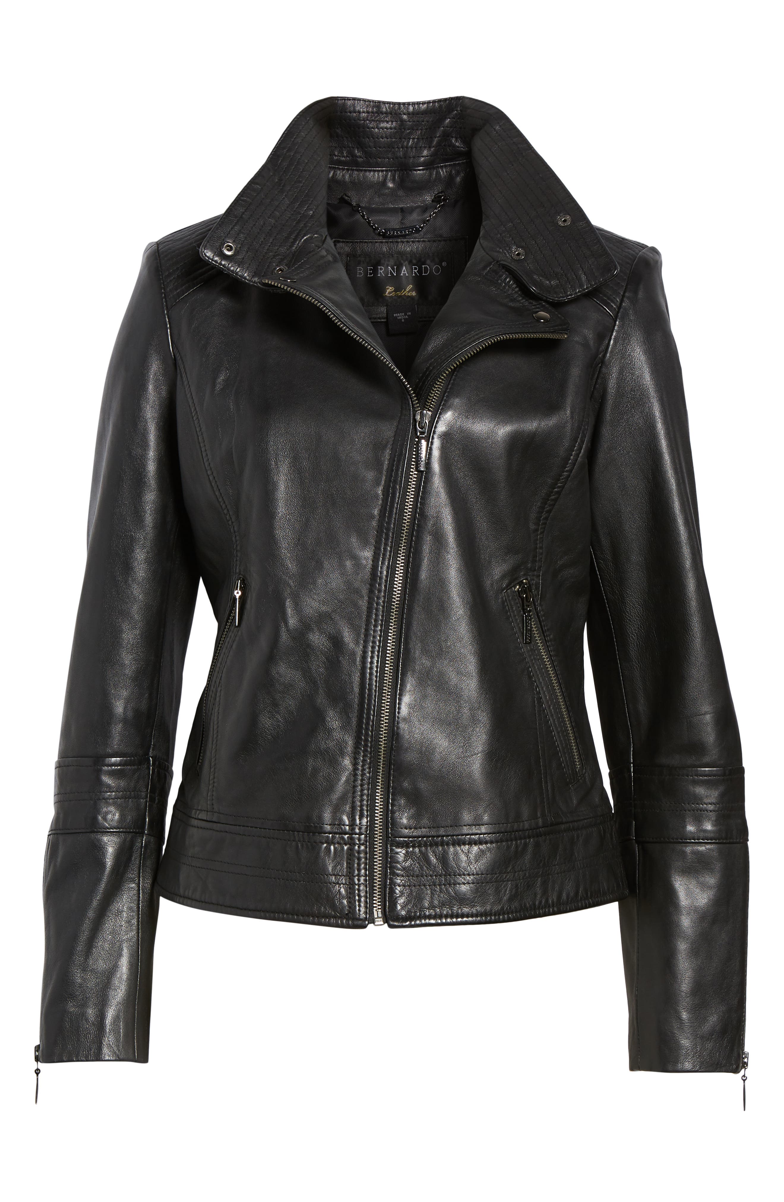 Leather Moto Jacket (Women) | Nordstromrack