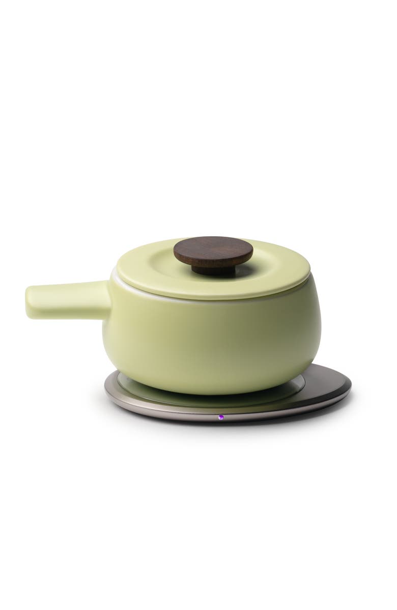 OHOM INC Fondi Self-heating Fondue Set, Main, color, Verde Green