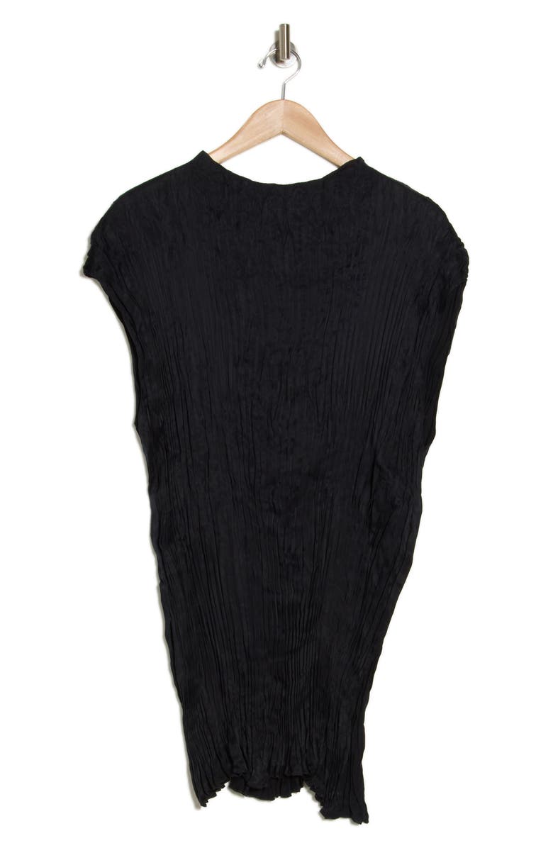 Eileen Fisher Crinkle Funnel Neck Tunic, Alternate, color, 