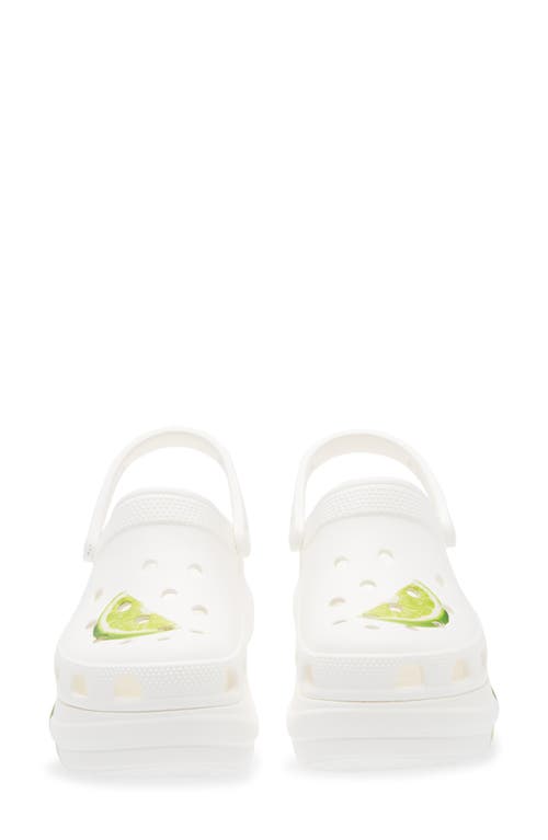 Crocs Bae Fresh Fruits Platform Clog In Green
