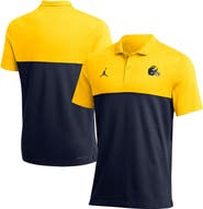 Jordan Brand Men's Jordan Brand Maize Michigan Wolverines 2022 Coaches Performance Polo