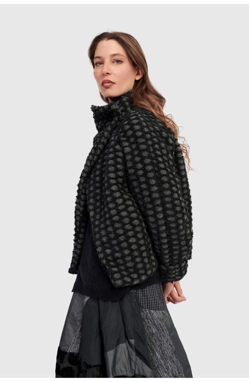 Alembika Vesper Cozy Moto Jacket In Black