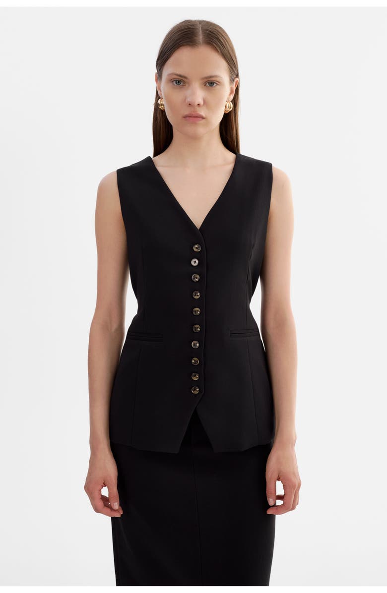 LAMARQUE Belle | Vest, Alternate, color, Black