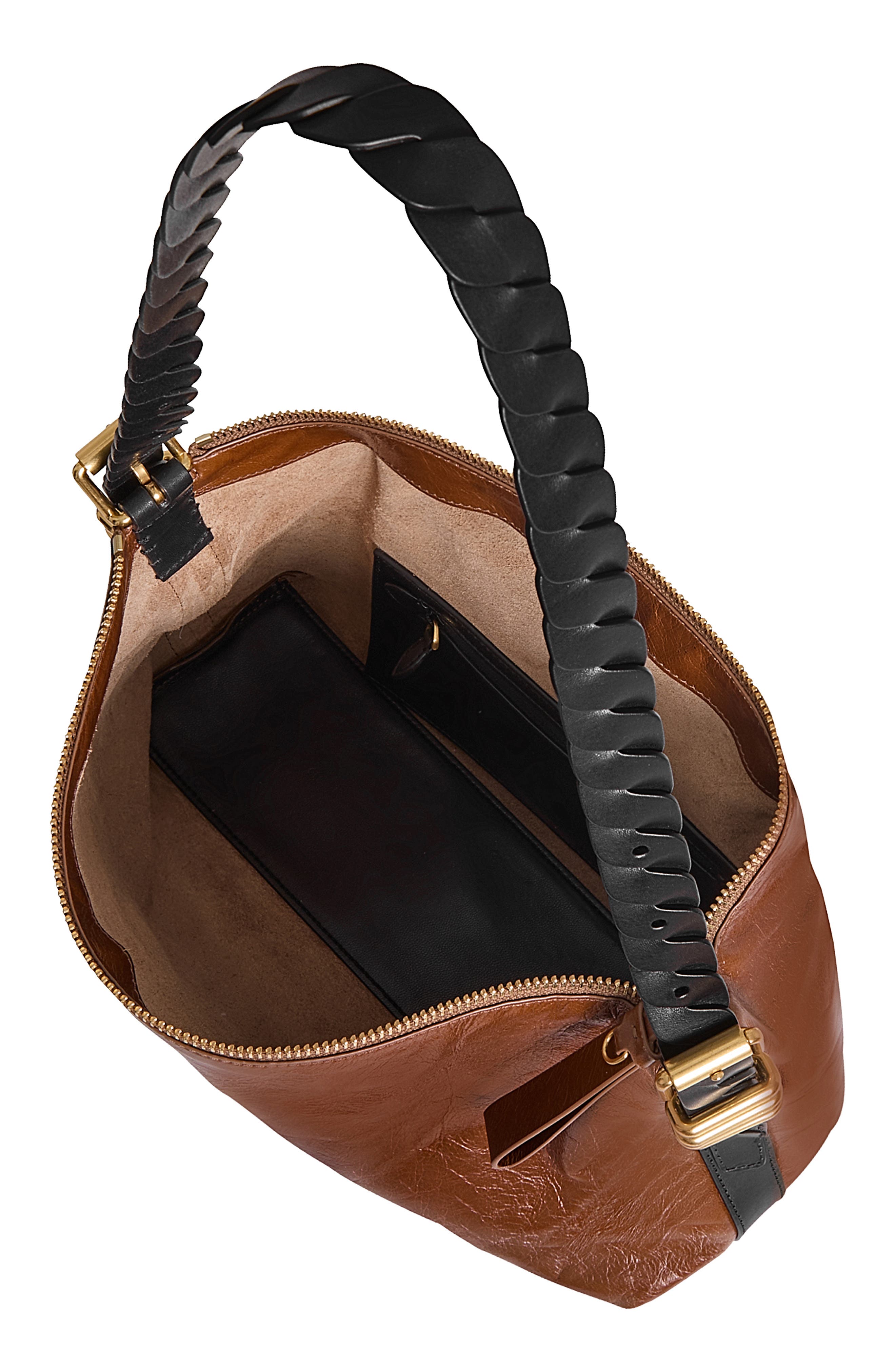 Rebecca Minkoff Buckle Up Twist Strap Shoulder Bag, Alternate, color, 