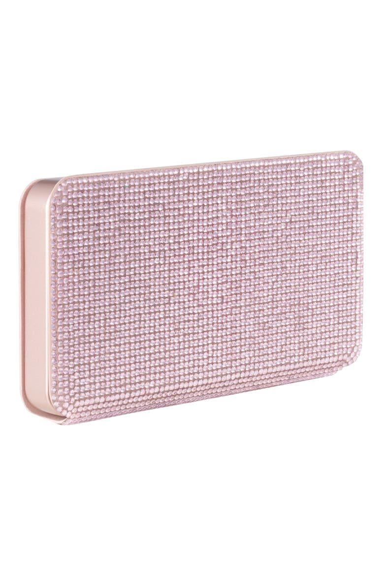 Riki Powerful LED Mirror & Power Bank, Alternate, color, SPARKLE ROSE GOLD