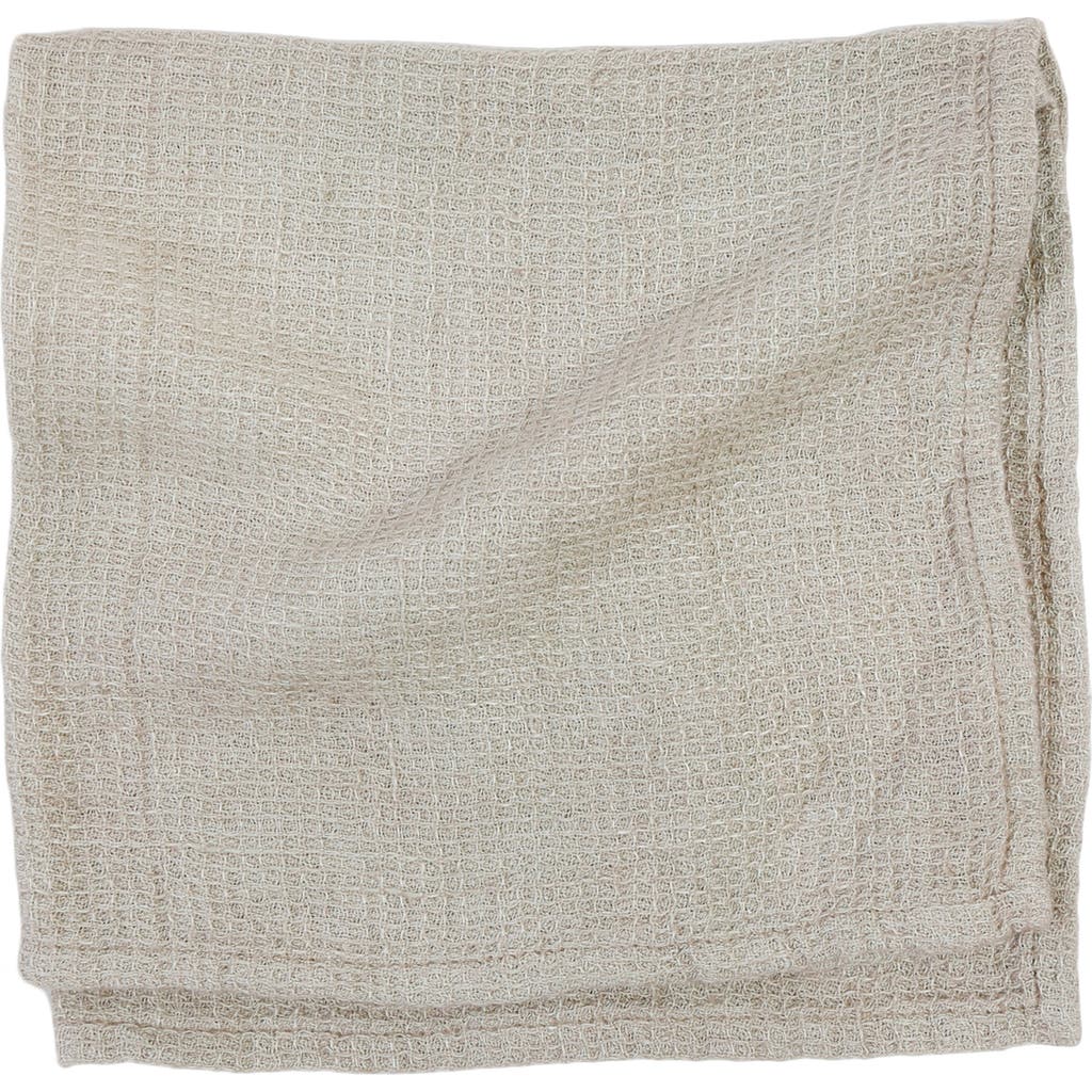 Pom Pom At Home Willows Set Of 4 Linen Napkins In Natural
