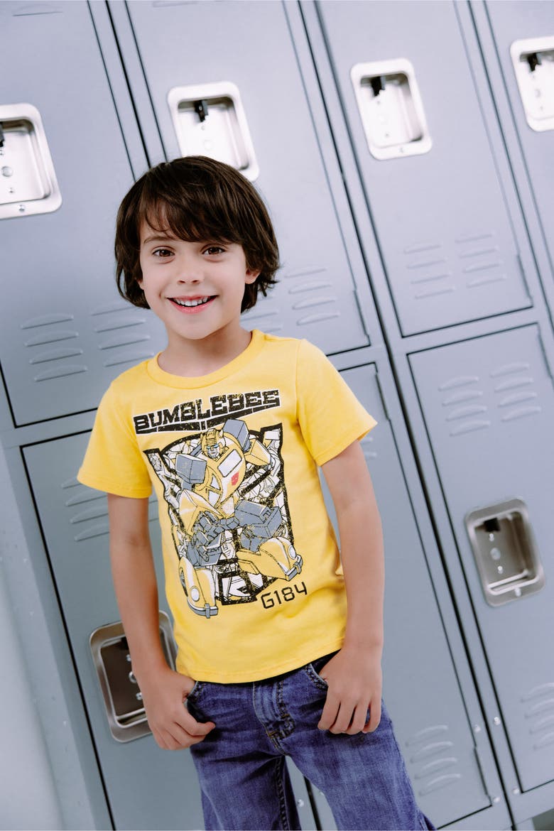 3-Pack T-Shirts, Alternate, color, Yellow Blue Black