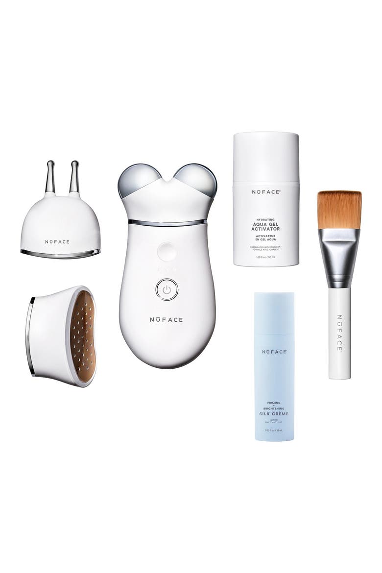 TRINITY+ Complete Microcurrent & Red Light Facial Toning Device Set, Main, color, NO COLOR