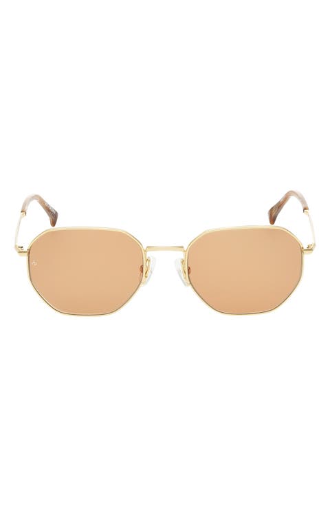 53mm Geometric Sunglasses