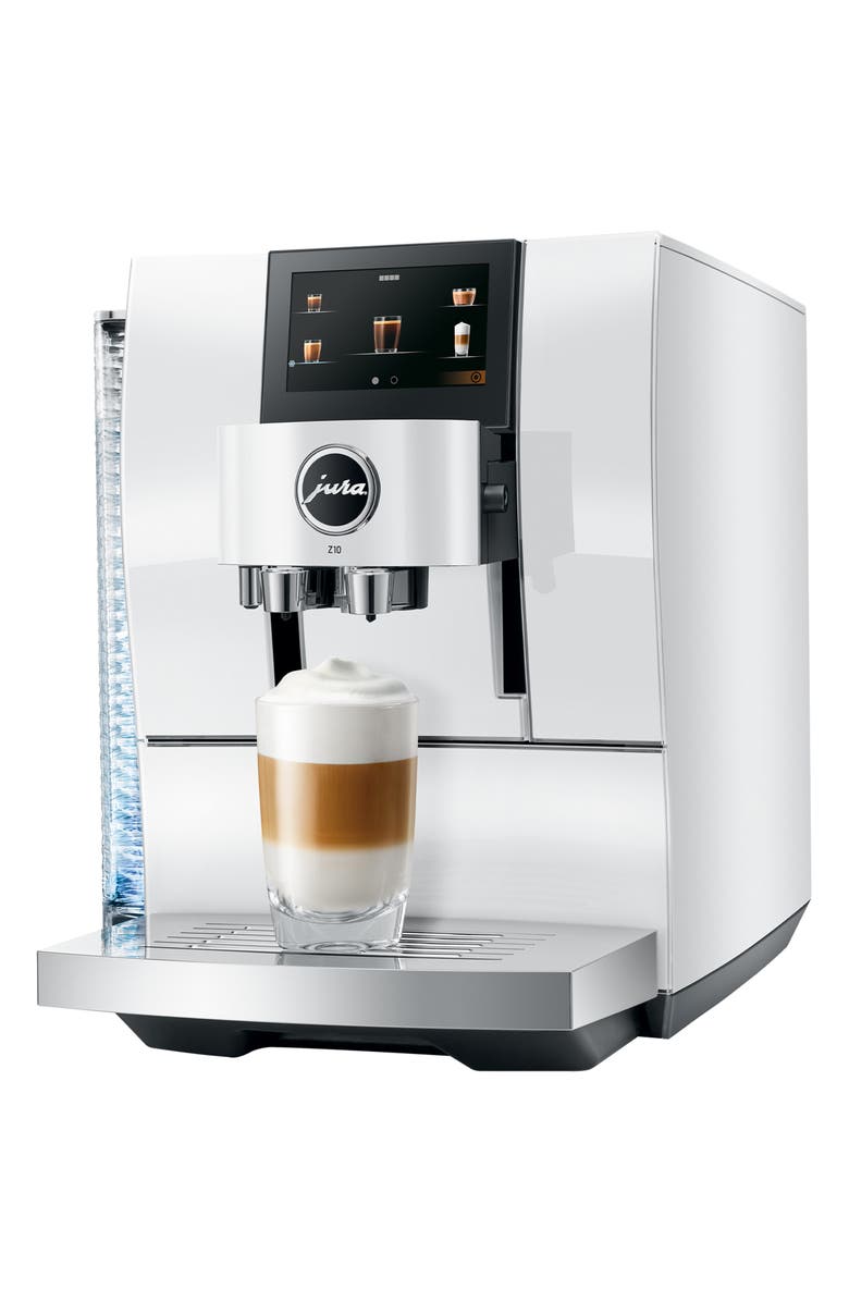 JURA Z10 Automatic Coffee Machine, Alternate, color, White