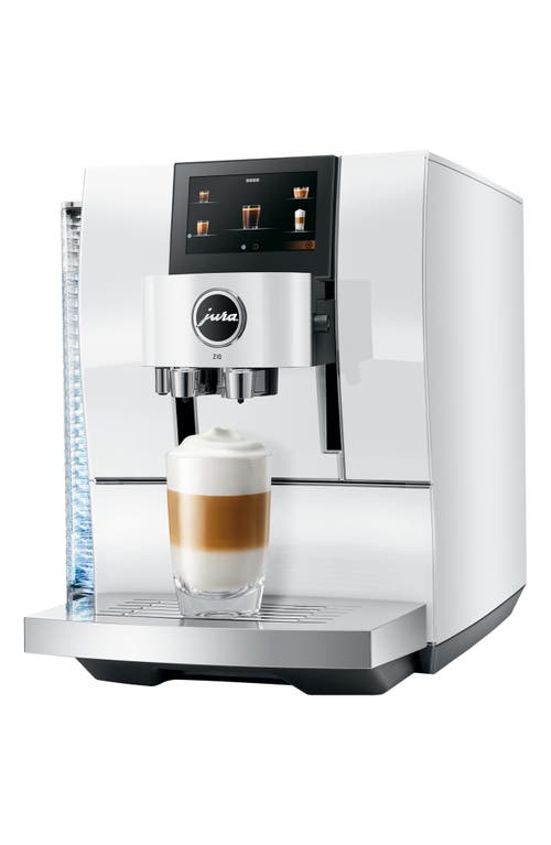 Jura Z10 Premium Fully Automatic Hot And Cold Brew Coffee Machine In White