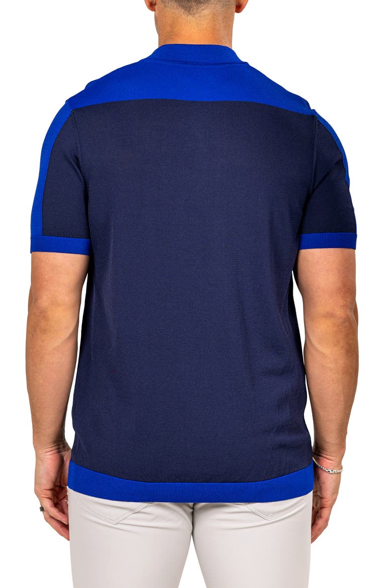 Marthy Blue Polo, Alternate, color, BLUE