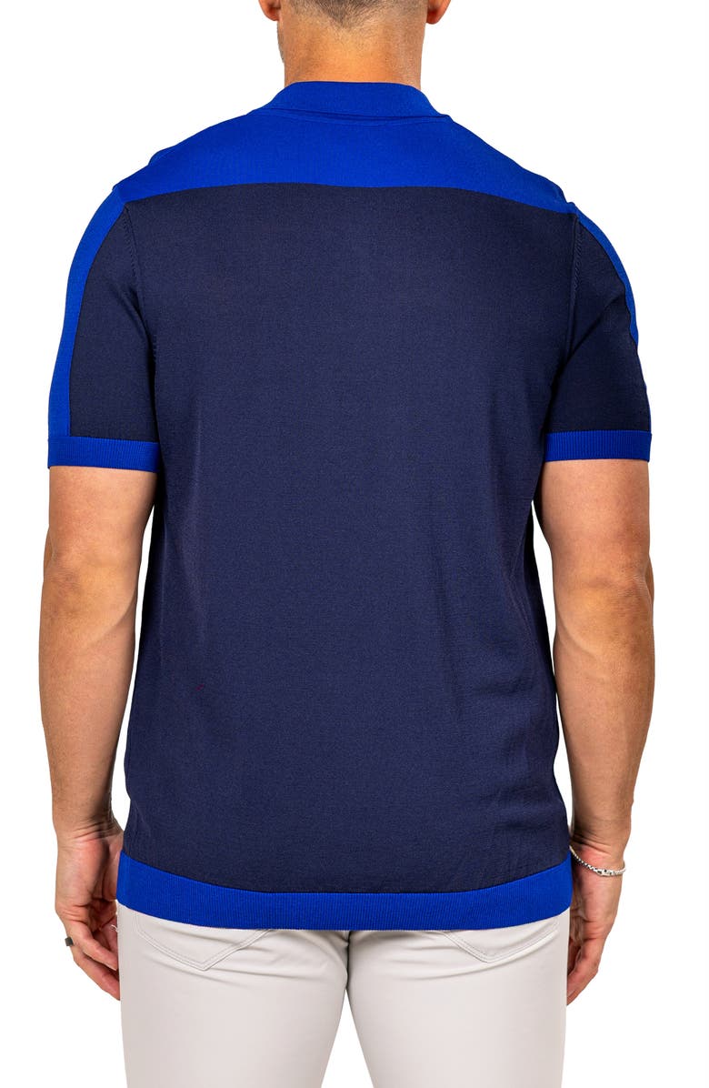 Maceoo Marthy Blue Polo, Alternate, color,