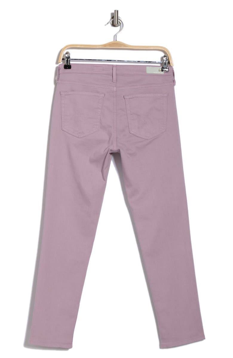 AG The Prima Crop Cigarette Jeans, Alternate, color, Purple Haze