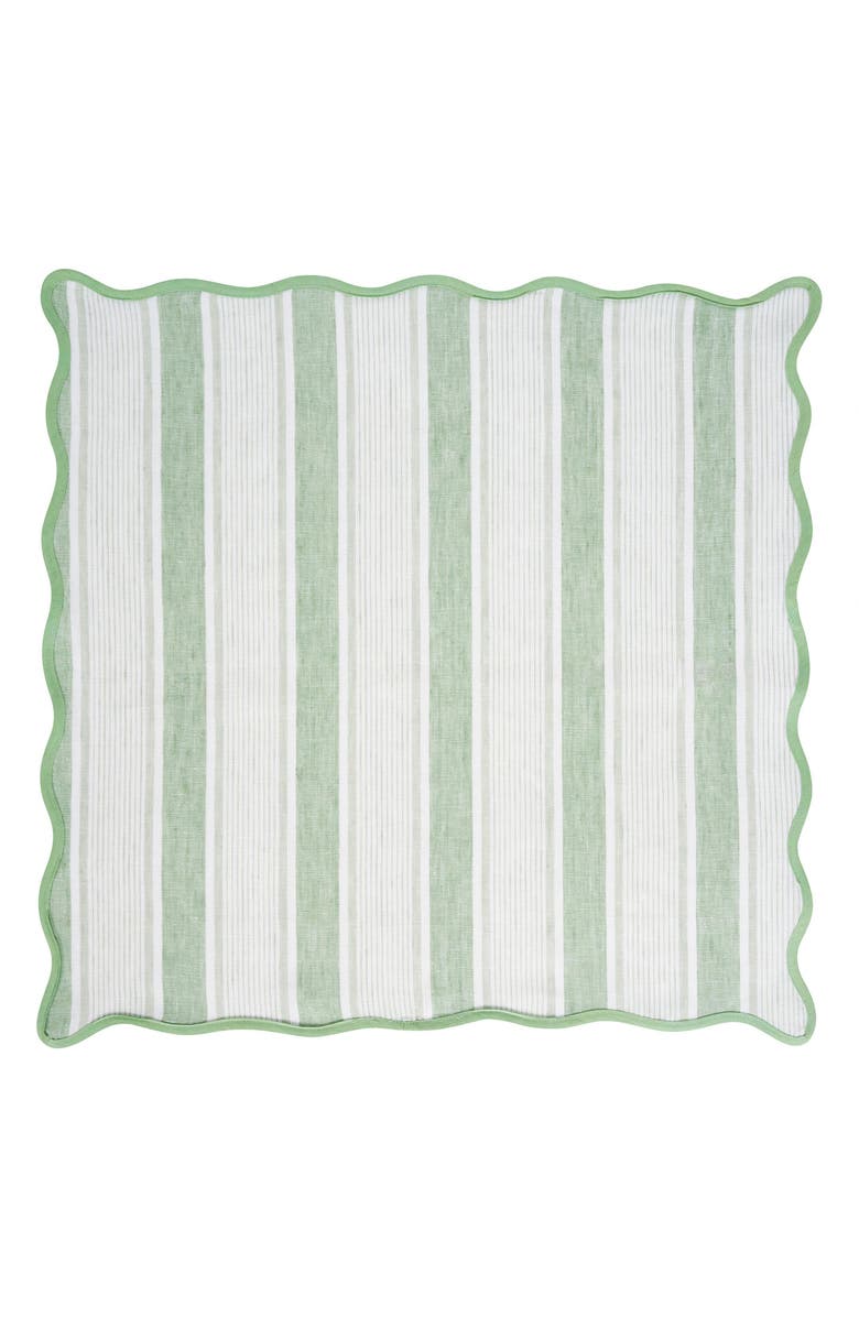 Juliska Cabana Set of 4 Napkins, Alternate, color, Green Multi