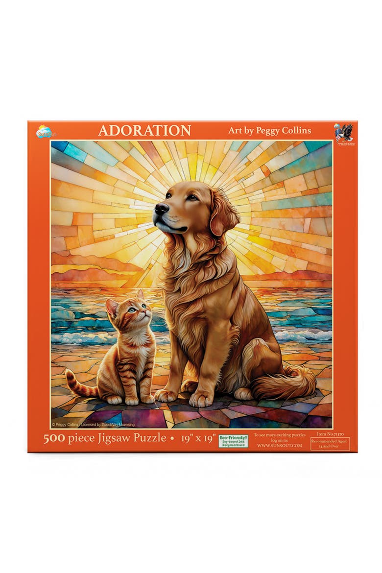 Adoration 500 piece Jigsaw Puzzle for Adults, Alternate, color, Multicolor