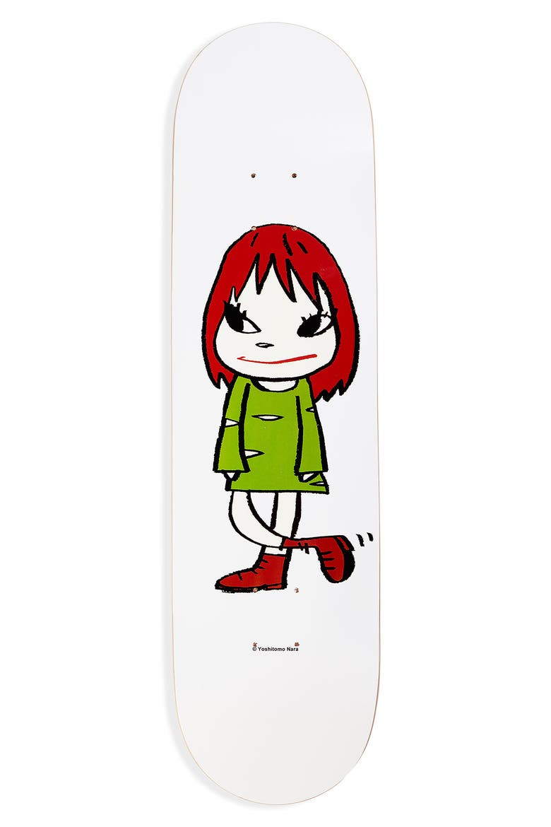 Design Store Yoshitomo Naro Skateboard Deck, Alternate, color, MULTI