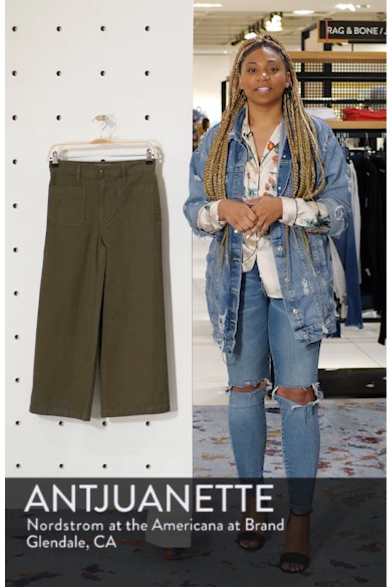 Point Sur Washed Wide Leg Crop Pants video