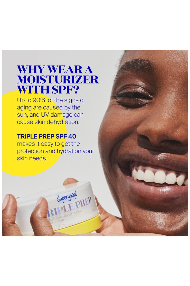 Triple Prep Weightless Daily Moisturizer SPF 40, Alternate, color, NO COLOR
