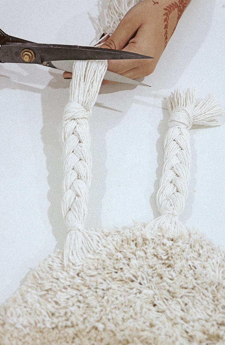 Lorena Canals Snail Washable Rug, Alternate, color, Blue Sage