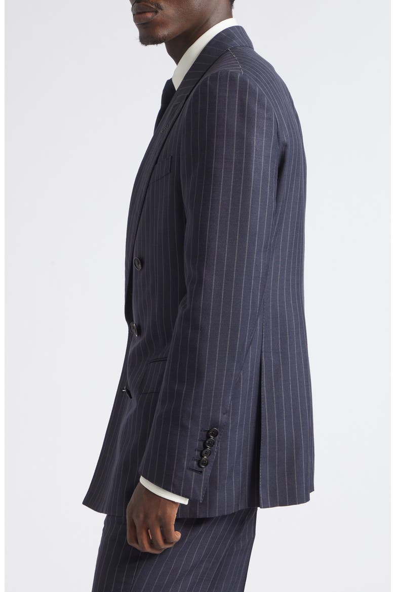 Chalk Stripe Sport Coat, Alternate, color, UCC NAVY