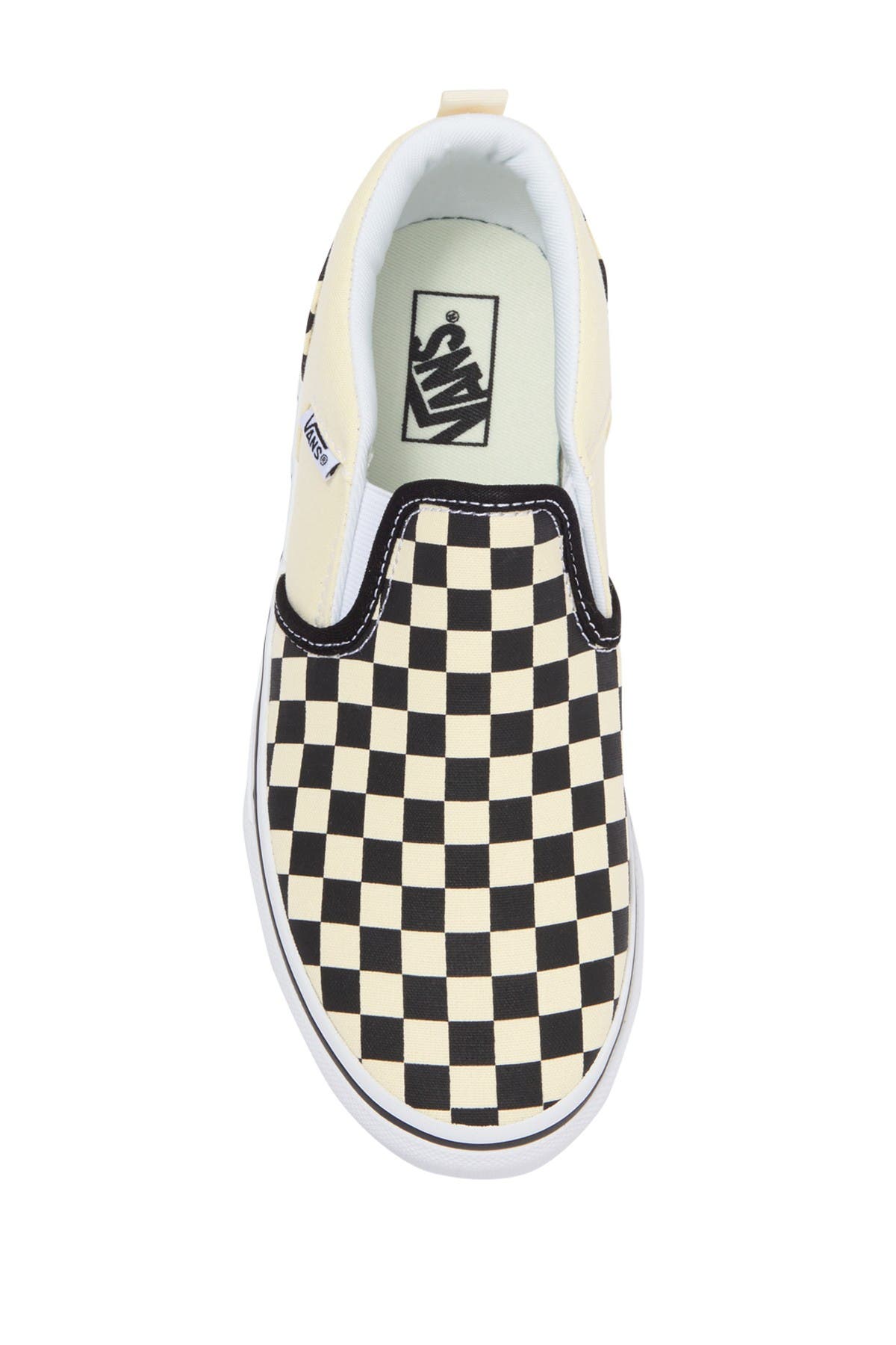 Vans My Asher Checkerboard Platform Slip On Sneakers, Alternate, color, 
