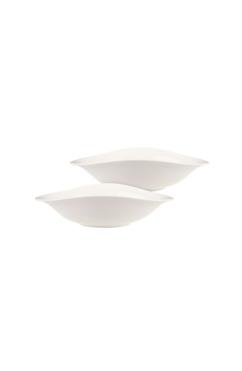 Villeroy & Boch Vapiano Pasta Plate Pair, Main, color, White
