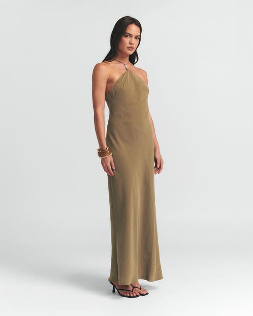 St Mrlo Anais Slip Dress In Brown