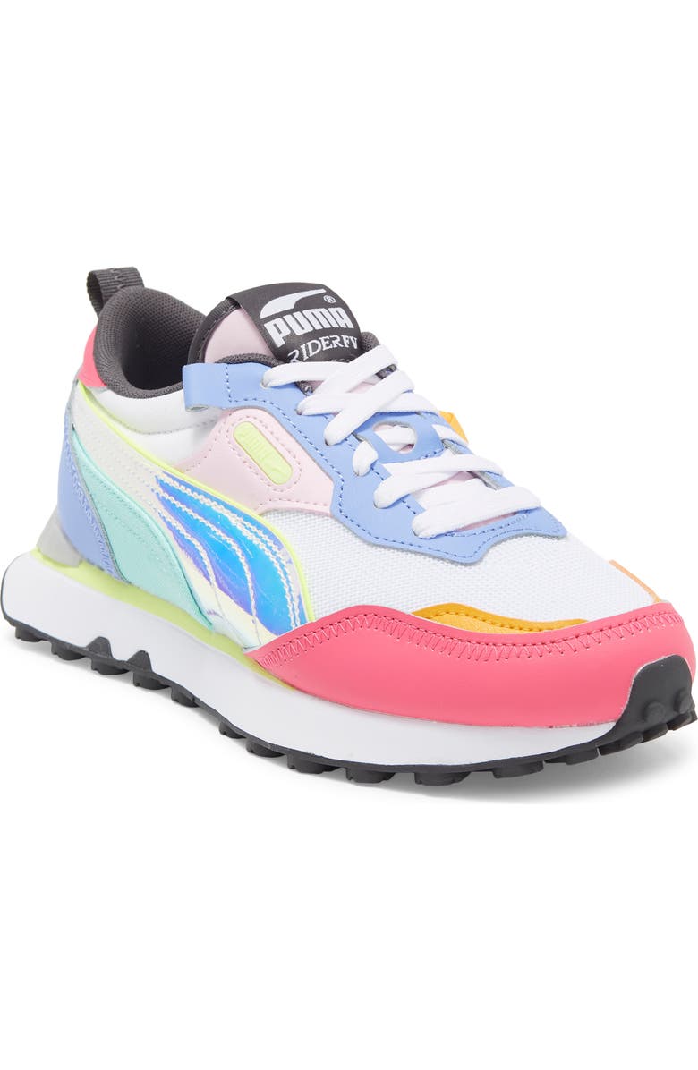 PUMA Kids' Rider FV Glowing Up Sneaker, Main, color,
