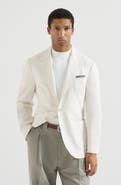 Brunello Cucinelli Linen deconstructed blazer