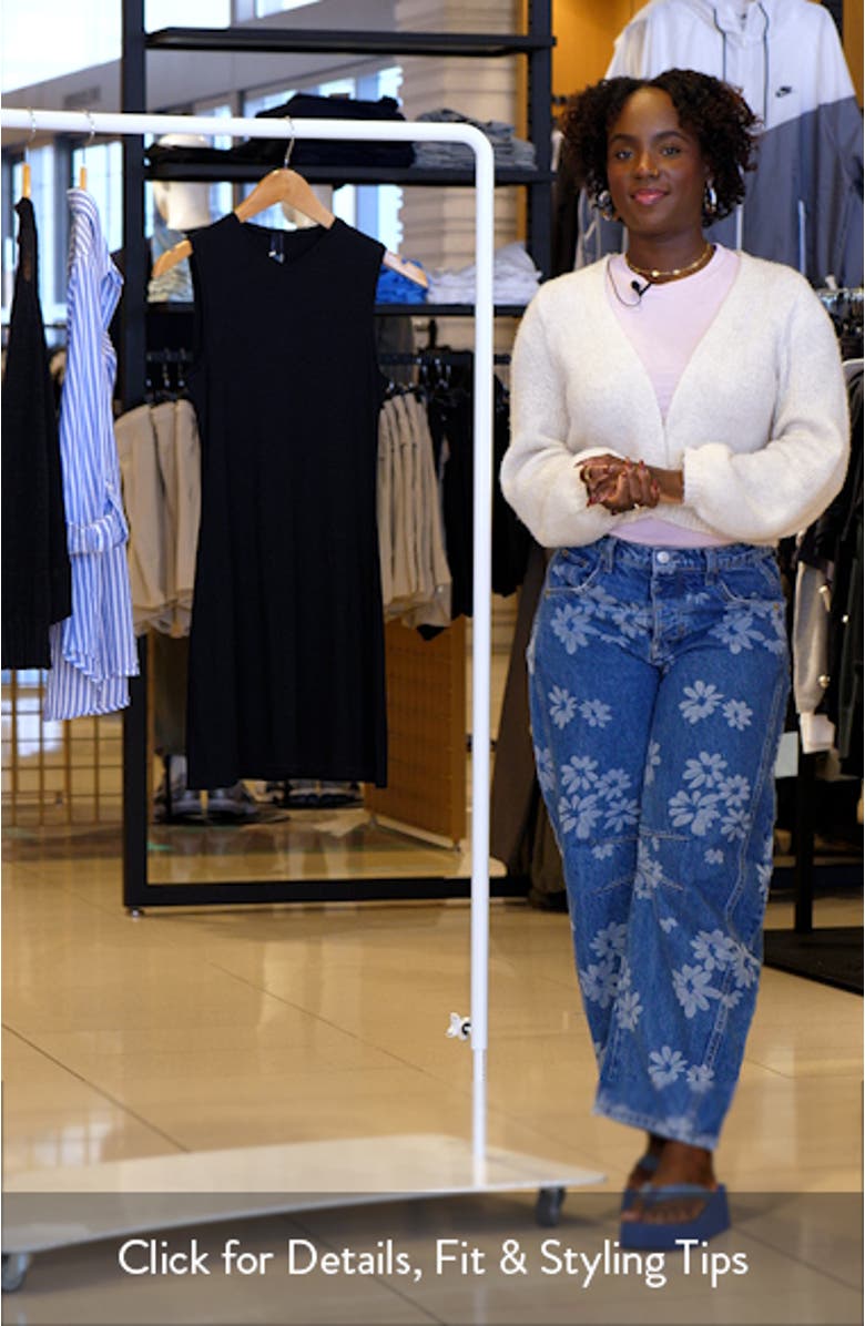 Soft Lounge V-Neck Tank Minidress, sales video thumbnail