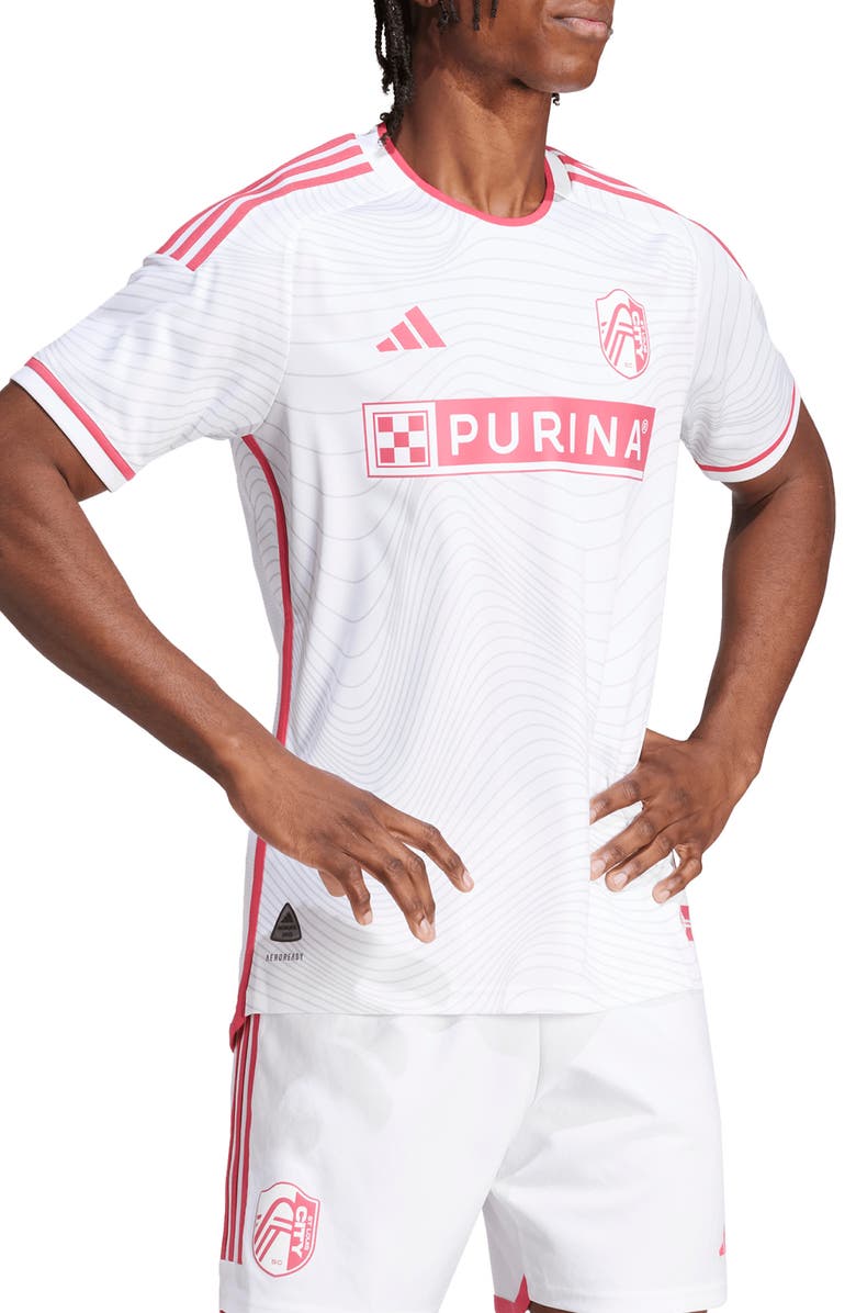 adidas St. Louis City Soccer Club Away Jersey, Main, color, 