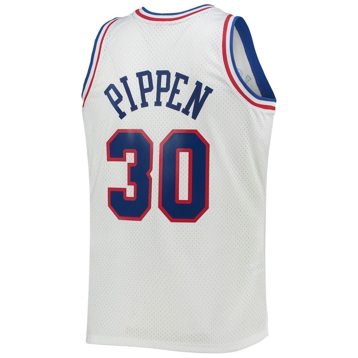 white pippen jersey