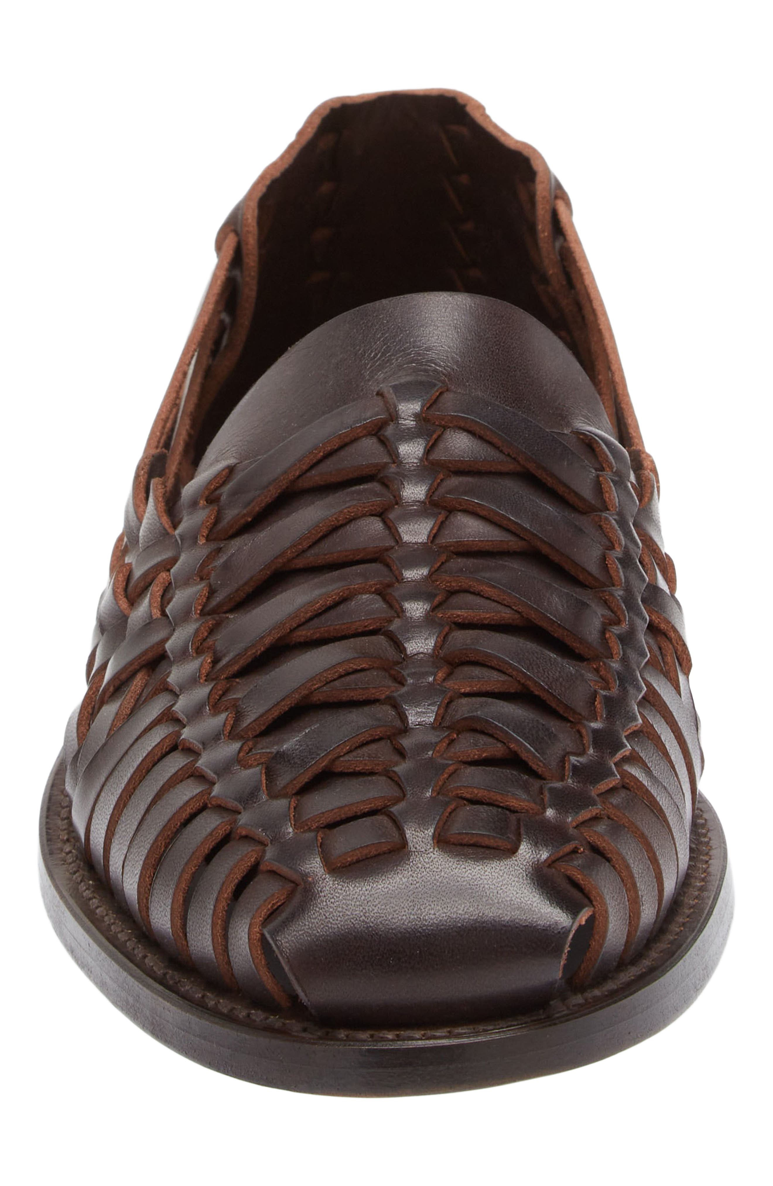 Ralph Lauren Purple Label Huarache Woven Slip-On, Alternate, color, 