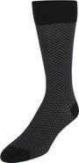 Trafalgar Holden Herringbone Mid-Calf Pima Cotton Socks