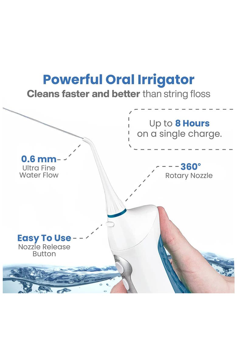 Home Dental Center Ultra Sonic Rechargeable Electric Toothbrush & Smart Water Flosser Set, Alternate, color, NO COLOR
