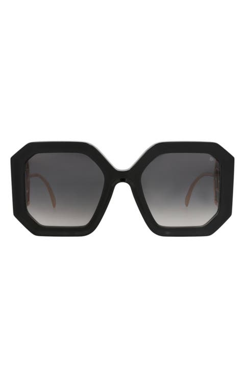 54mm Square Sunglasses