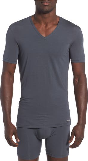 Calvin Klein 'U5563' V-Neck Micromodal T-Shirt | Nordstrom